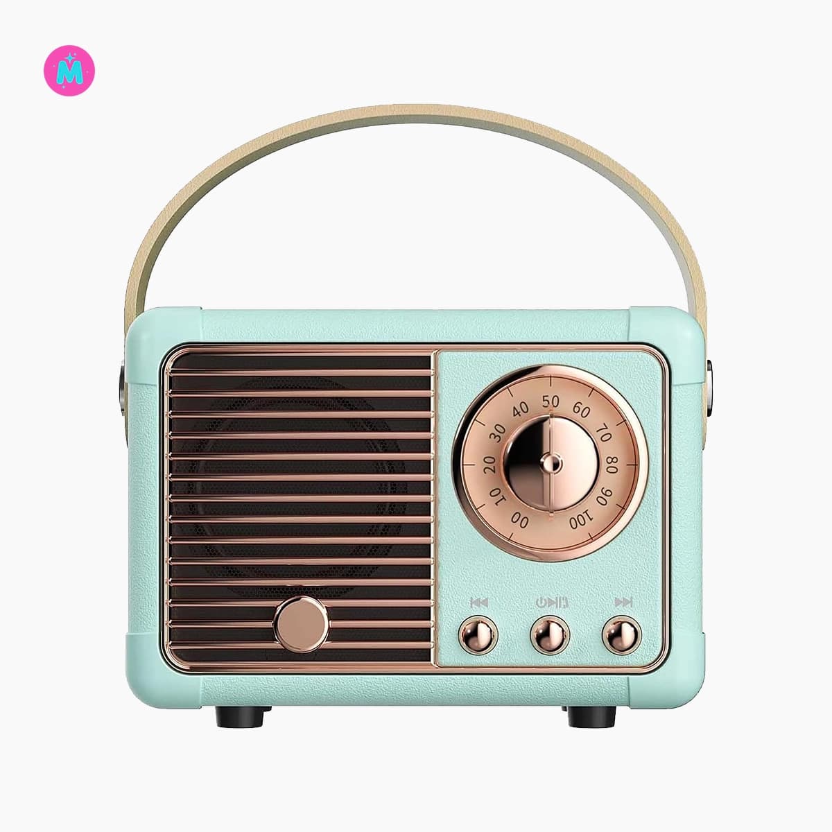 Bluetooth Speaker Retro Mini Portable Wireless
