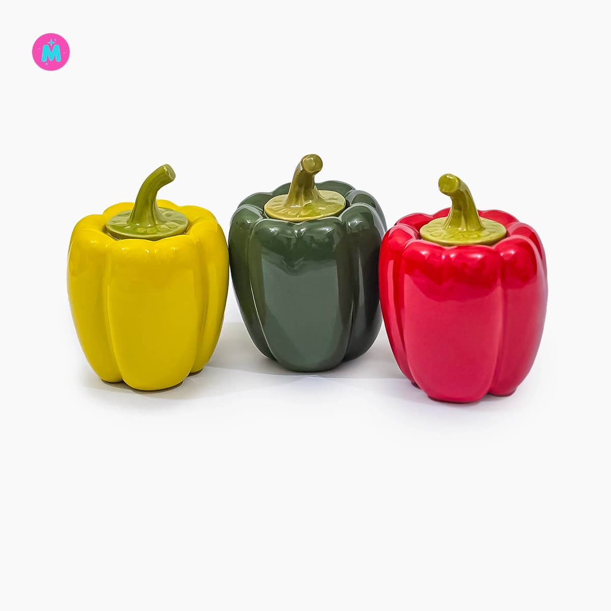 Chili Ceramic Tea Jar Small Storage