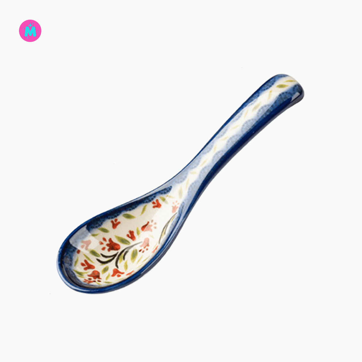 Ceramic Soup Spoon