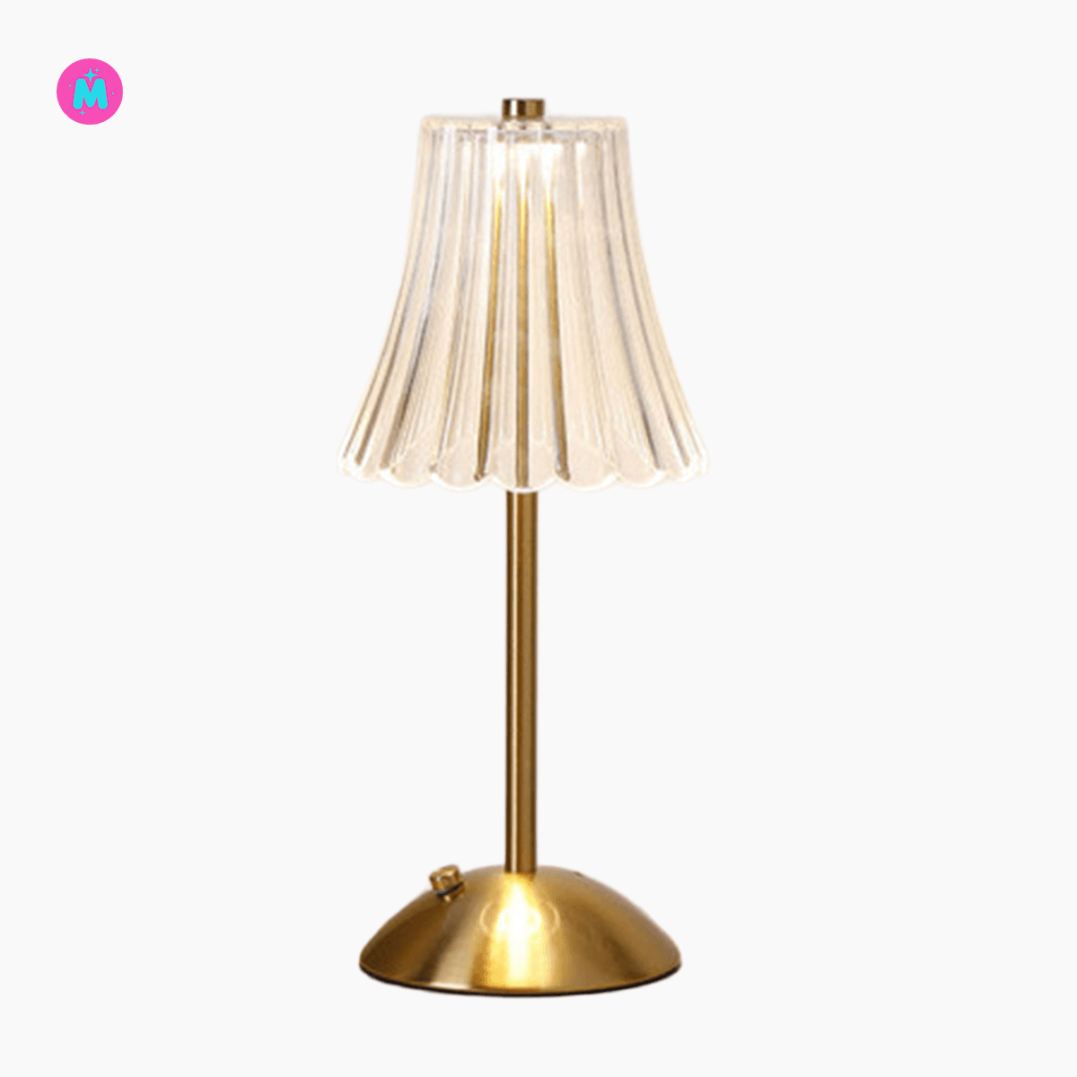  Light Luxury Bedside Table Lamp Rechargeable 
